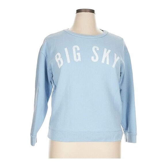 J.Crew Light Blue Big Sky' Sweatshirt - Picture 6 of 15